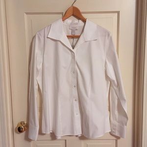 Chico’s blouse. Cotton no iron. NWT